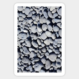 pebble gray pebble Sticker